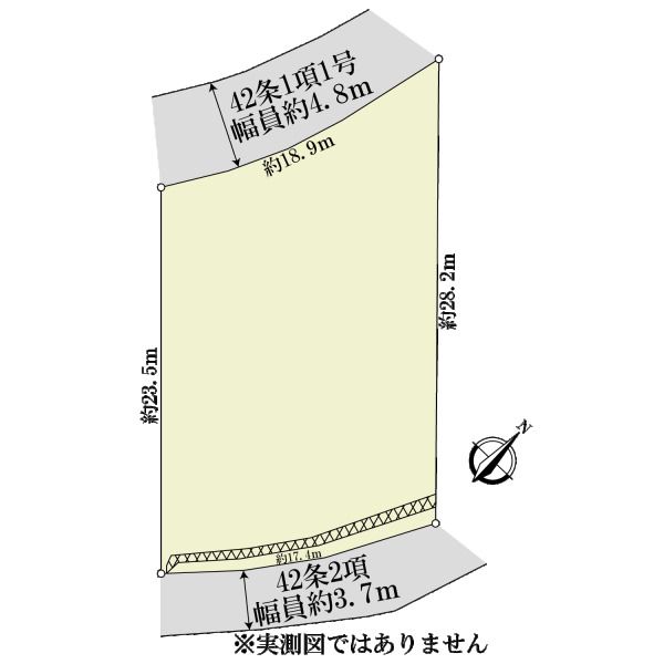 土地 兵庫県宝塚市雲雀丘１丁目 阪急宝塚線雲雀丘花屋敷駅 1億2,800万円