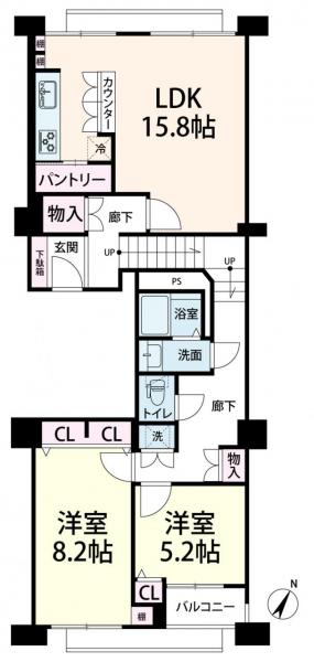中古マンション 大阪府大阪市北区中津２丁目8 大阪メトロ御堂筋線中津駅 3,890万円