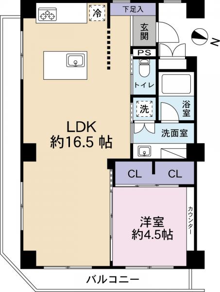 中古マンション 新宿区北新宿４丁目 JR中央・総武線東中野駅 5,180万円