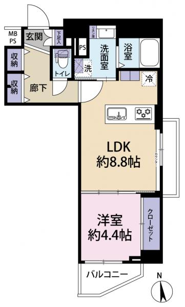 中古マンション 北区王子本町２丁目 JR京浜東北線王子駅 5,498万円