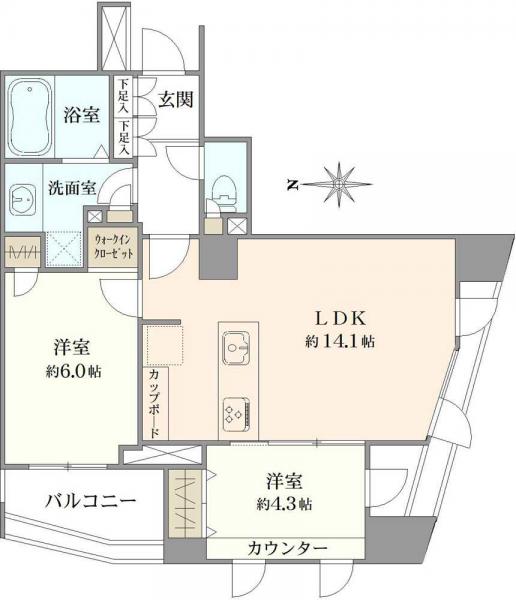 中古マンション 東京都渋谷区代々木１丁目 JR山手線代々木駅 1億3,800万円