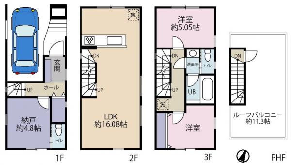 中古戸建 文京区本駒込５丁目 JR山手線駒込駅 1億3,980万円