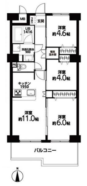 中古マンション 足立区小台１丁目 日暮里・舎人ライナー足立小台駅 3,580万円