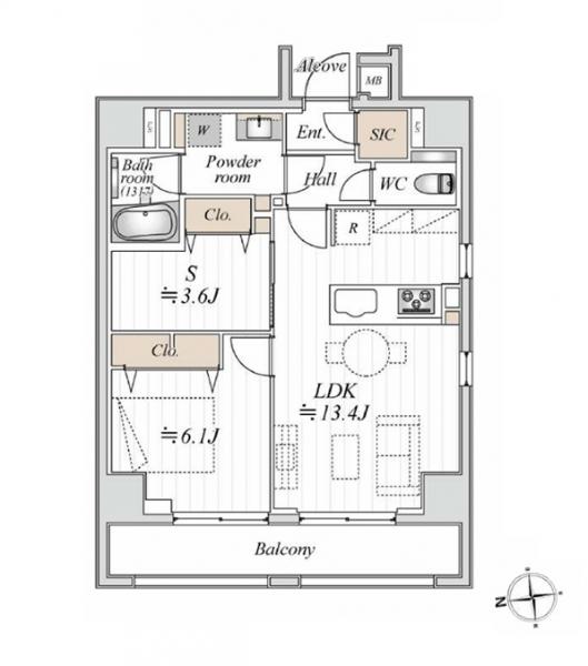 中古マンション 港区芝大門１丁目 都営大江戸線大門駅 1億3,990万円