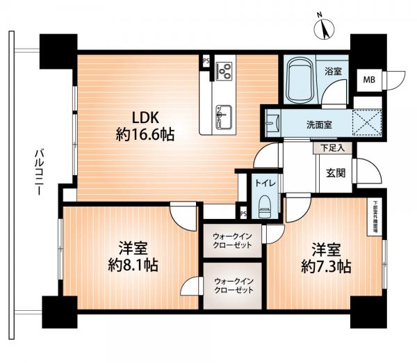 中古マンション 神戸市中央区加納町２丁目 神戸市営地下鉄西神山手線新神戸駅 4,978万円