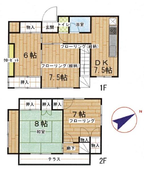 中古戸建 武蔵野市吉祥寺北町３丁目 JR中央本線吉祥寺駅 4,200万円
