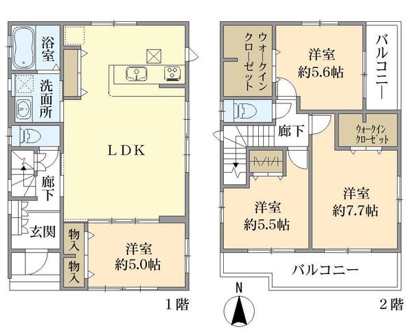 中古戸建 千葉県松戸市馬橋 千代田常磐線馬橋駅 5,498万円