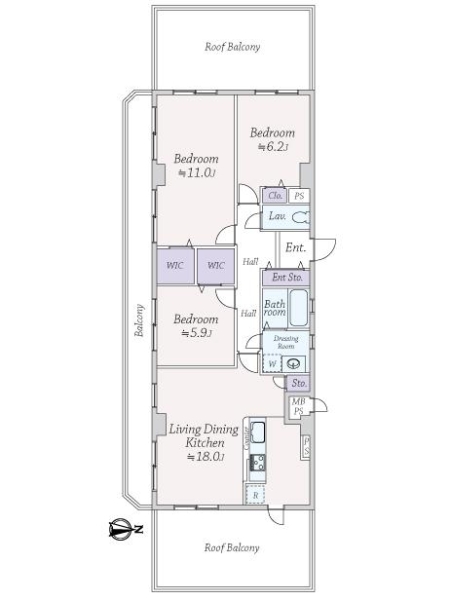 中古マンション 大阪府大阪市中央区高津２丁目 大阪メトロ堺筋線日本橋駅 7,080万円