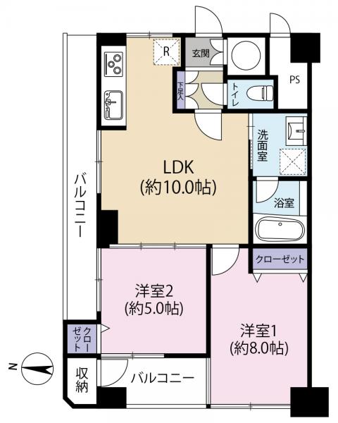 中古マンション 文京区千駄木１丁目 千代田線千駄木駅 5,980万円