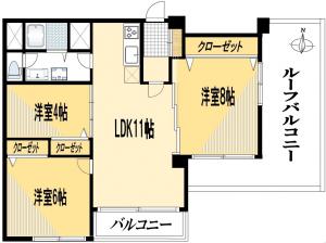 中古マンション 大田区北千束２丁目19-4 東急大井町線北千束駅 54800000