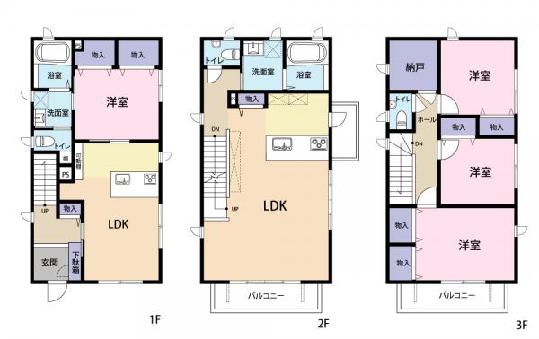 中古戸建 さいたま市浦和区北浦和５丁目 JR京浜東北線北浦和駅 1億2,800万円