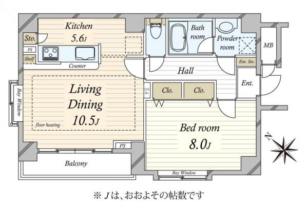 中古マンション 東京都中央区佃３丁目 都営大江戸線月島駅 7,980万円