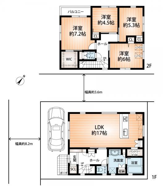 新築戸建 神戸市長田区本庄町３丁目 JR山陽本線鷹取駅 6,080万円