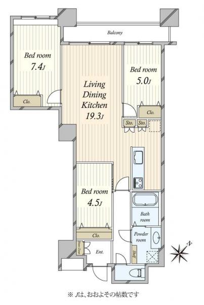 中古マンション 東京都中央区勝どき５丁目 都営大江戸線勝どき駅 1億1,480万円