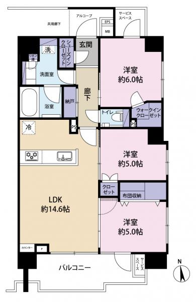 中古マンション 中野区鷺宮３丁目 西武新宿線鷺ノ宮駅 9,480万円