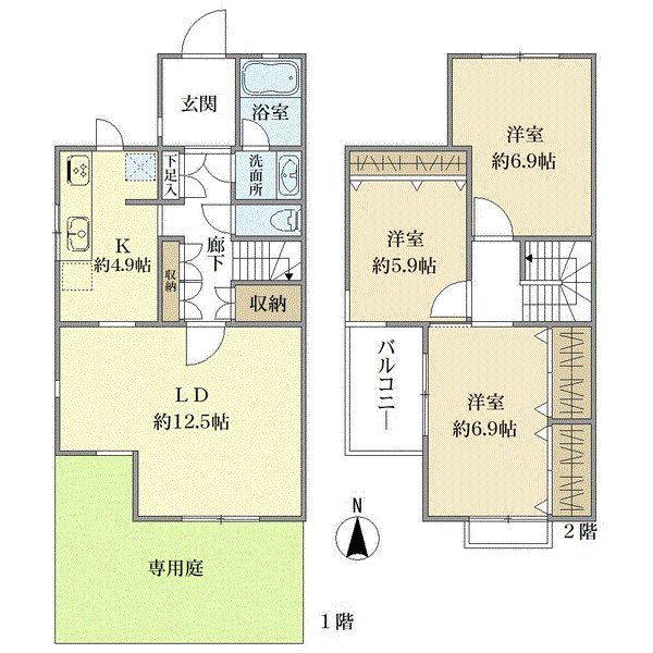 中古マンション 兵庫県芦屋市浜風町 阪神本線打出駅 2,680万円