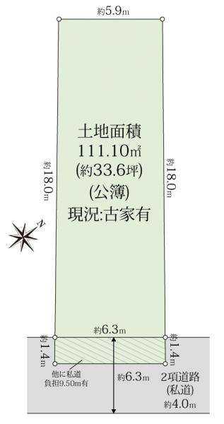 土地 東京都世田谷区下馬３丁目 東急東横線学芸大学駅 1億2,980万円