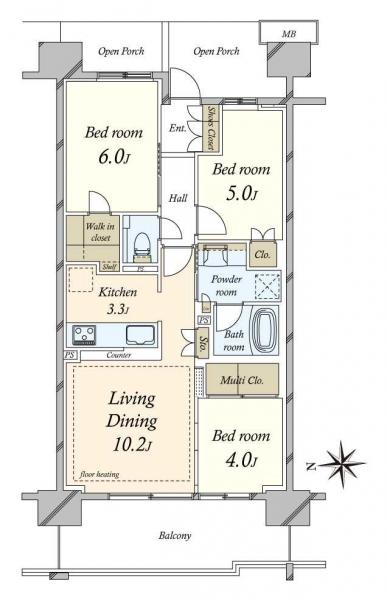 中古マンション 東京都大田区西六郷３丁目 京急本線六郷土手駅 7,980万円