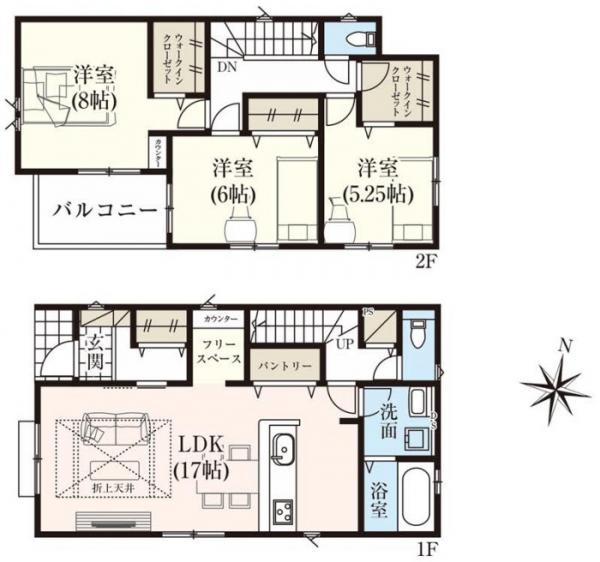 新築戸建 東大和市南街３丁目 西武拝島線東大和市駅 5,680万円