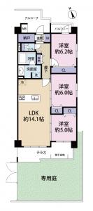 中古マンション 江戸川区松江５丁目21－8 都営新宿線船堀駅 59800000