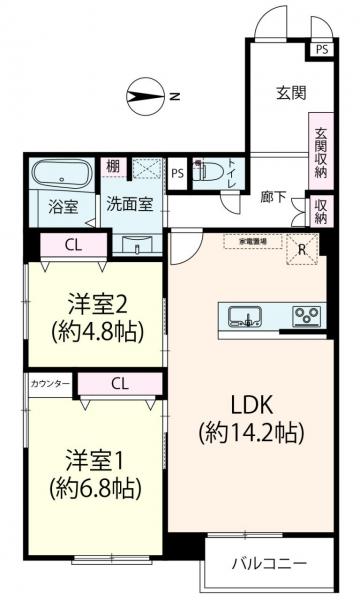中古マンション 大阪市中央区谷町5丁目 大阪メトロ谷町線谷町六丁目駅 2,999万円