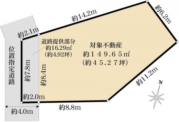 土地 東京都調布市緑ケ丘１丁目 京王競馬場線仙川駅 6,780万円