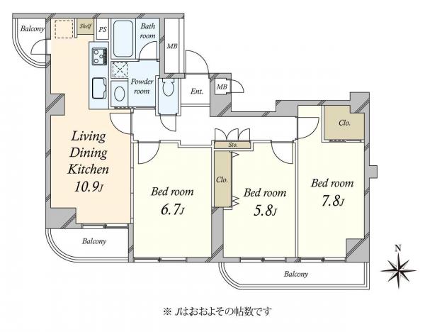 中古マンション 東京都世田谷区池尻４丁目 東急田園都市線池尻大橋駅 1億2,800万円