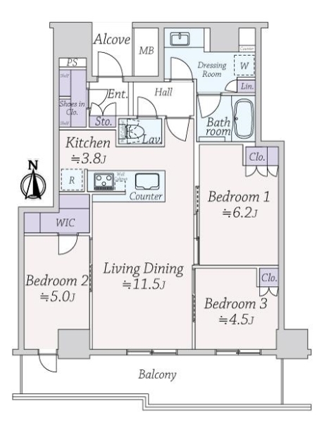 中古マンション 大阪府大阪市西区南堀江３丁目 大阪メトロ長堀鶴見緑地線西長堀駅 1億1,480万円