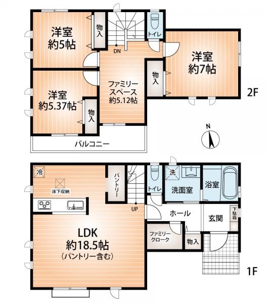 新築戸建 神戸市須磨区白川台２丁目 神戸市営地下鉄西神山手線名谷駅 4,190万円
