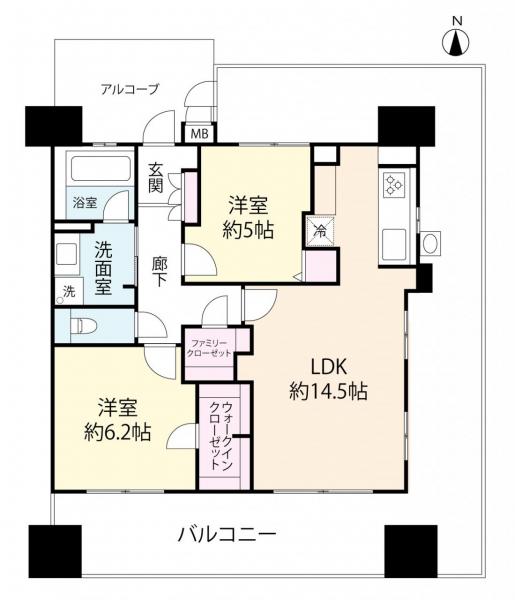 中古マンション 大阪市北区豊崎１丁目 大阪メトロ御堂筋線中津駅 6,498万円