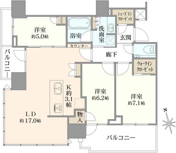 中古マンション 東京都港区芝浦４丁目 JR山手線田町駅 2億5,980万円