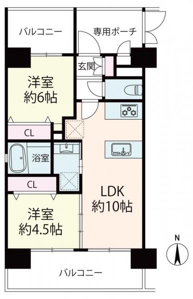中古マンション 大阪府大阪市北区本庄西２丁目8-14 大阪メトロ谷町線天神橋筋六丁目駅 5,499万円