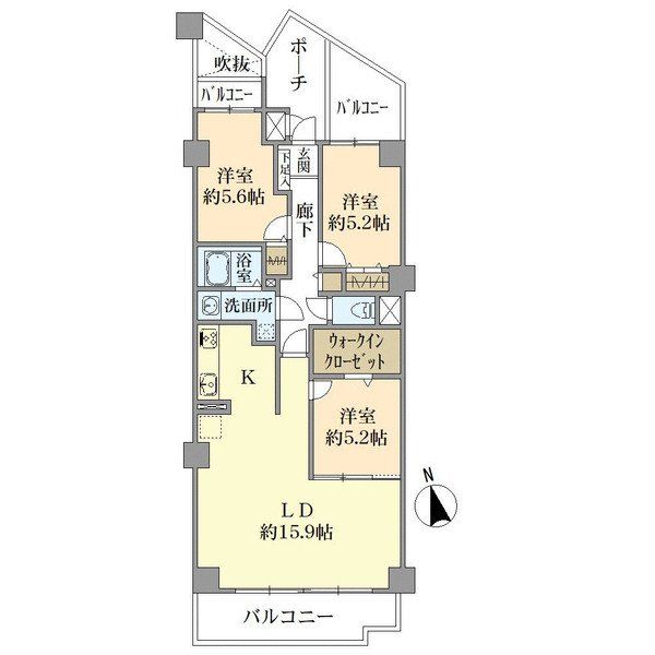 中古マンション 大阪府堺市西区上野芝向ヶ丘町１丁 JR阪和線上野芝駅 2,598万円
