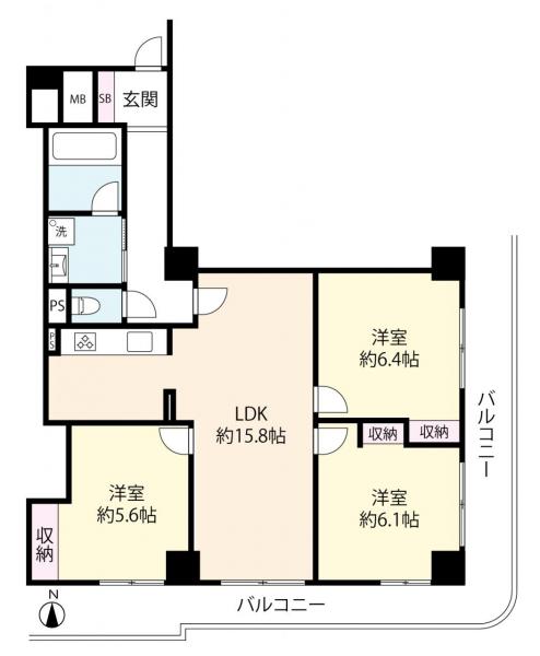 中古マンション 大阪市中央区瓦屋町２丁目2-2 大阪メトロ谷町線谷町六丁目駅 7,199万円
