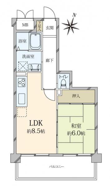中古マンション 兵庫県神戸市東灘区森南町３丁目 JR東海道本線（米原〜神戸）甲南山手駅 1,999万円