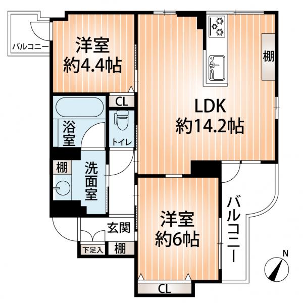 中古マンション 神戸市東灘区御影郡家１丁目 阪急神戸線御影駅 4,980万円