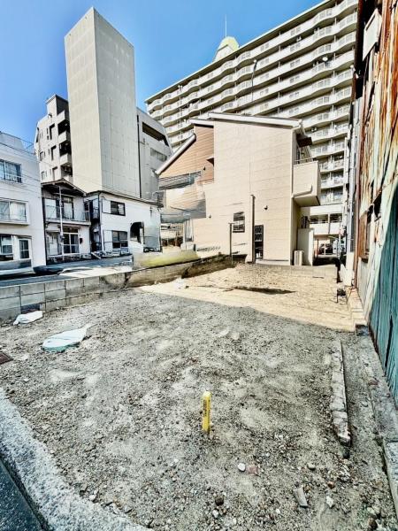 中央区旭通２丁目　売り土地 現地土地写真