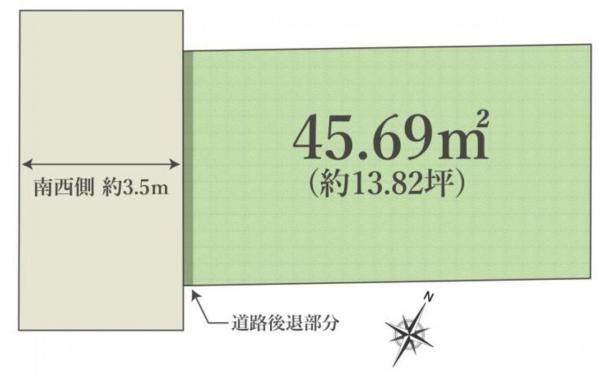 土地 神戸市中央区旭通２丁目 JR東海道本線（米原〜神戸）三ノ宮駅 3,980万円