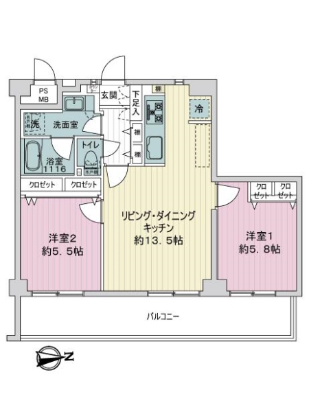 中古マンション 東京都江東区東砂７丁目 東西線南砂町駅 4,498万円