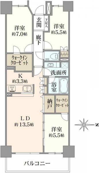 中古マンション 東京都足立区西新井栄町１丁目 東武大師線西新井駅 8,680万円