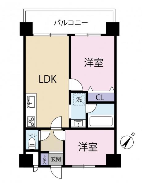 中古マンション 品川区西五反田６丁目 都営浅草線戸越駅 5,980万円