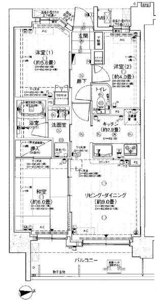 中古マンション 足立区柳原２丁目 千代田線北千住駅 7,380万円