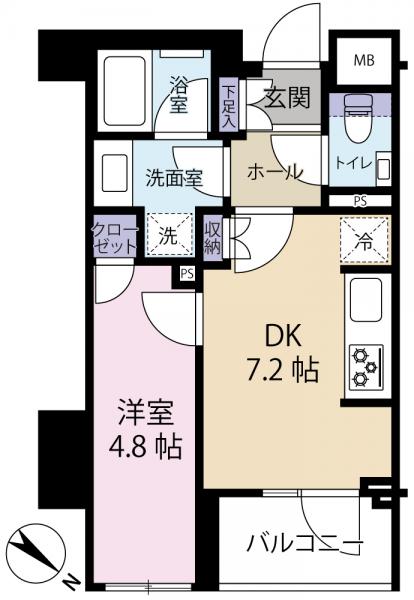 中古マンション 世田谷区松原１丁目 京王線明大前駅 6,910万円