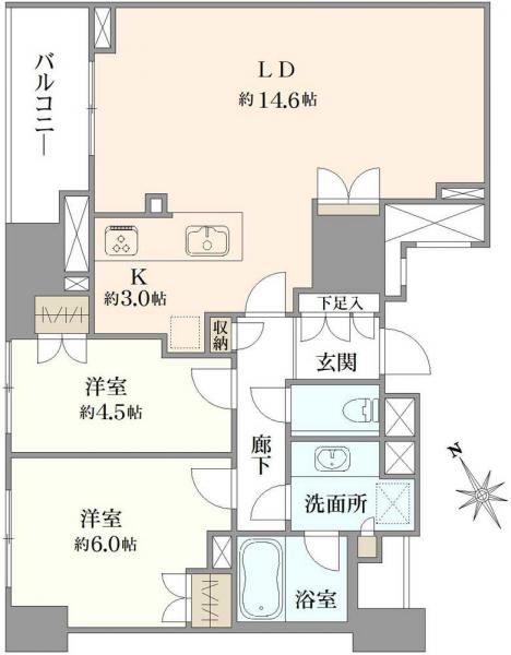 中古マンション 東京都江戸川区船堀３丁目 都営新宿線船堀駅 7,980万円