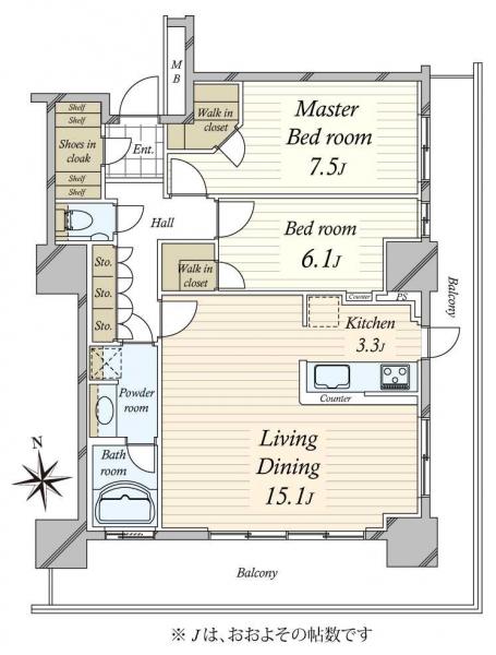 中古マンション 東京都港区港南３丁目 JR山手線品川駅 1億8,800万円