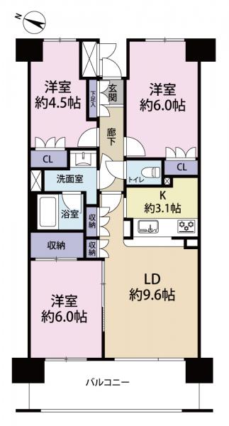 中古マンション 江東区大島６丁目 都営新宿線大島駅 7,180万円