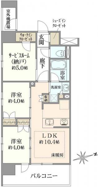 中古マンション 東京都荒川区南千住５丁目 日比谷線三ノ輪駅 8,380万円