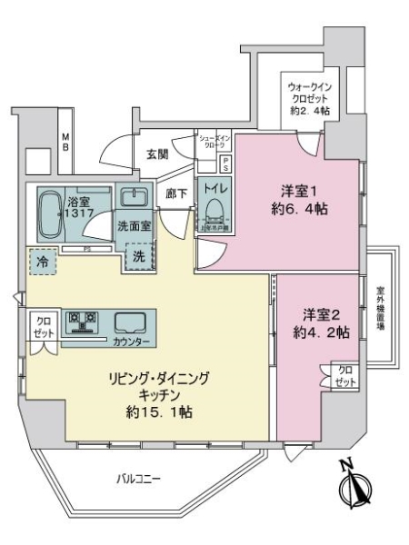 中古マンション 東京都荒川区東日暮里４丁目 JR山手線鶯谷駅 7,180万円