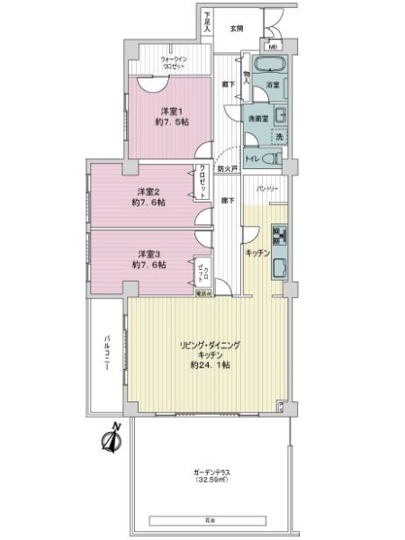 中古マンション 兵庫県神戸市東灘区本山町北畑 阪急神戸線岡本駅 4,490万円