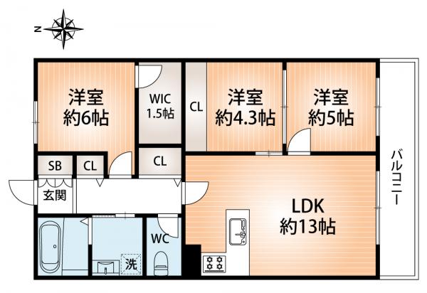 中古マンション 神戸市中央区熊内町１丁目 阪急神戸線春日野道駅 2,480万円